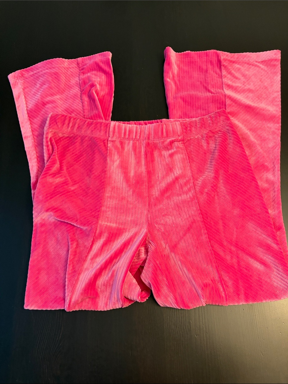 wonder nation Bright Pink Corduroy Wide-Leg Joggers